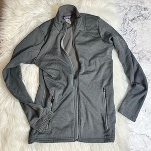 Patagonia Men's Thermal 4 Capilene 4 Full Zip Jacket Base Layer Gray XS